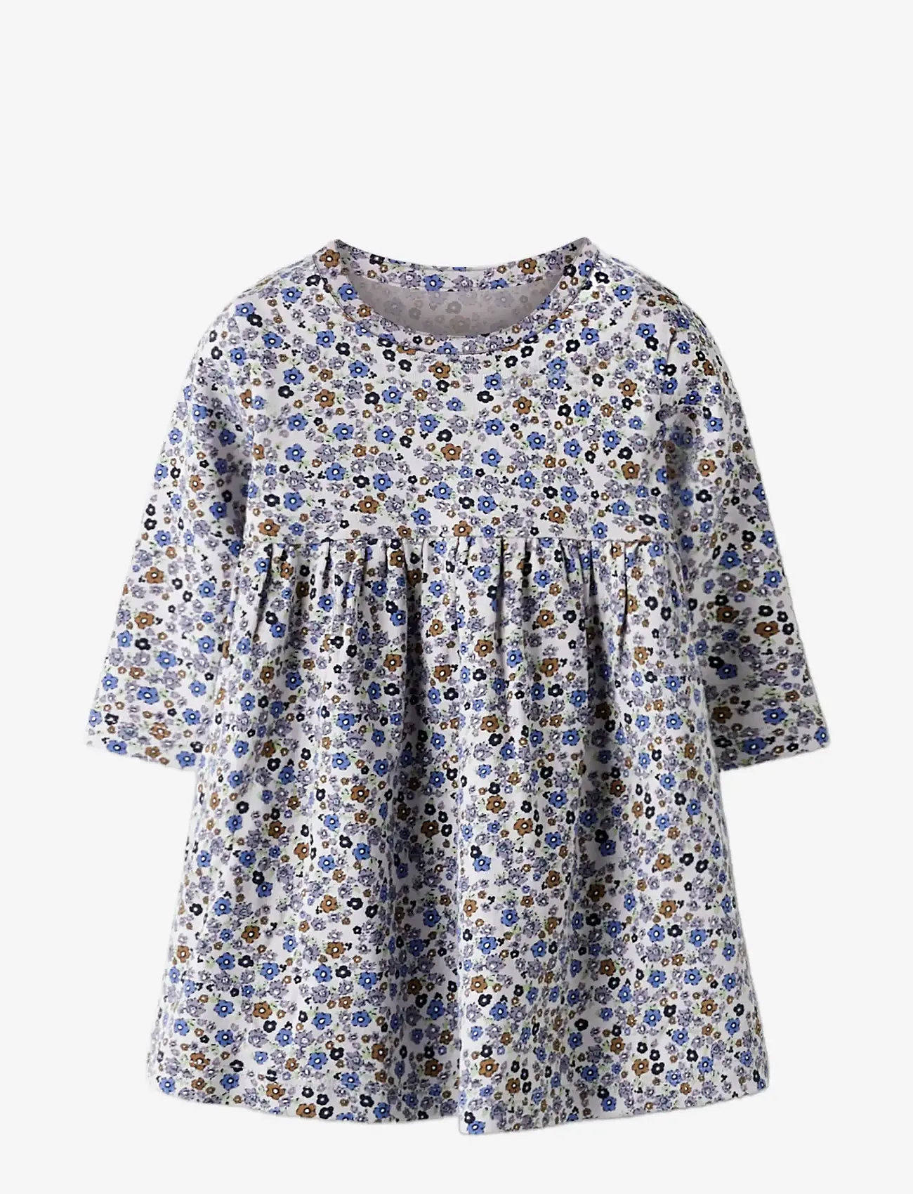 name it - NBFTULINE LS DRESS - langærmede babykjoler - lilac marble - 2