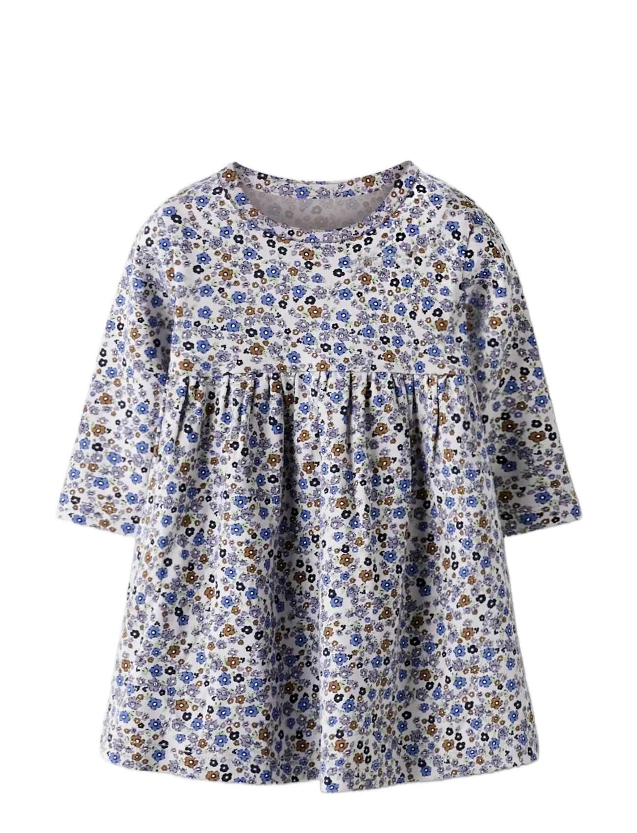 name it - NBFTULINE LS DRESS - kūdikių suknelės ilgomis rankovėmis - lilac marble - 2