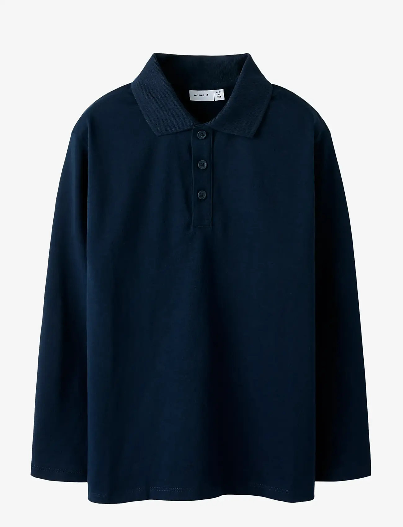 name it - NKMKALLY LS NREG POLO - langærmede poloer - dark sapphire - 1