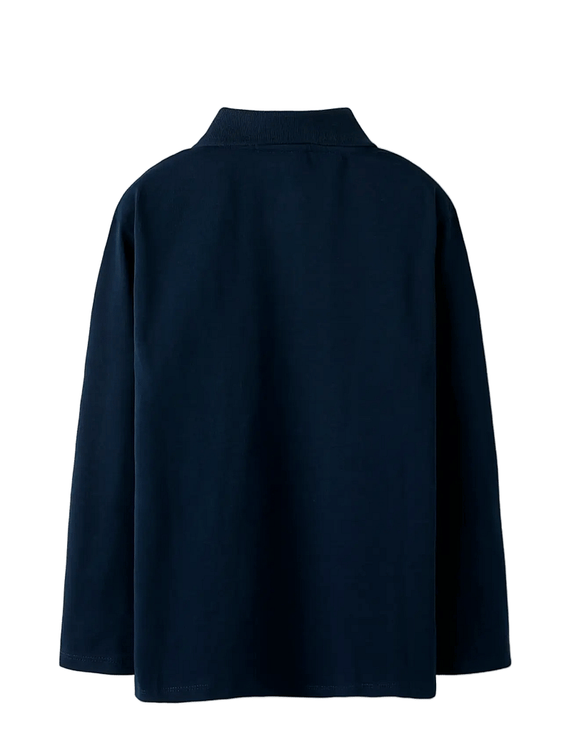 name it - NKMKALLY LS NREG POLO - langærmede poloer - dark sapphire - 2