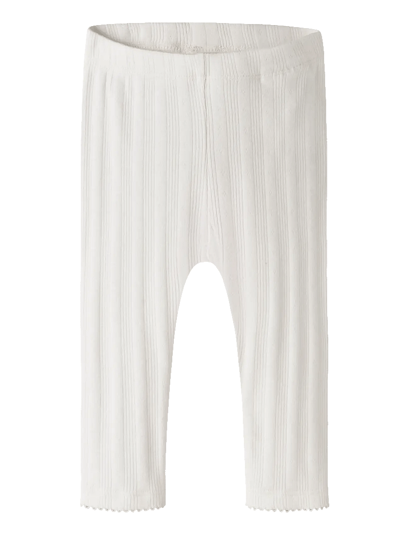 name it - NBFTURBINE LEGGING - leggings - cloud dancer - 1