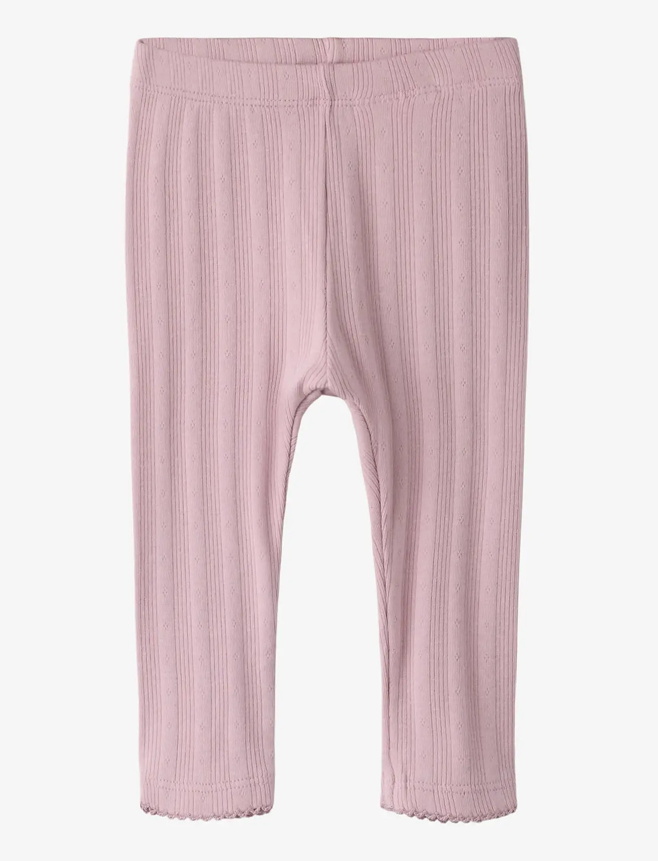 name it - NBFTURBINE LEGGING - leggings - dawn pink - 1