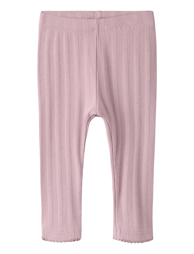 name it - NBFTURBINE LEGGING - leggings - dawn pink - 1