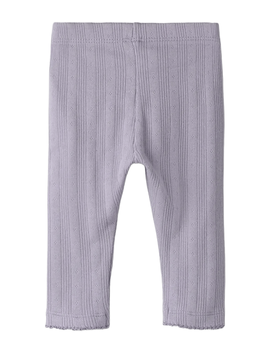 name it - NBFTURBINE LEGGING - timpės - lavender gray - 2