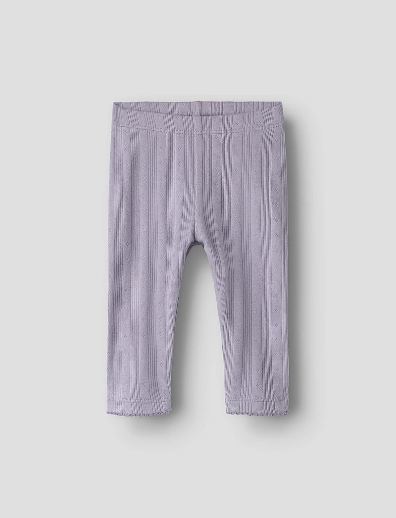 name it - NBFTURBINE LEGGING - leggings - lavender gray - 0
