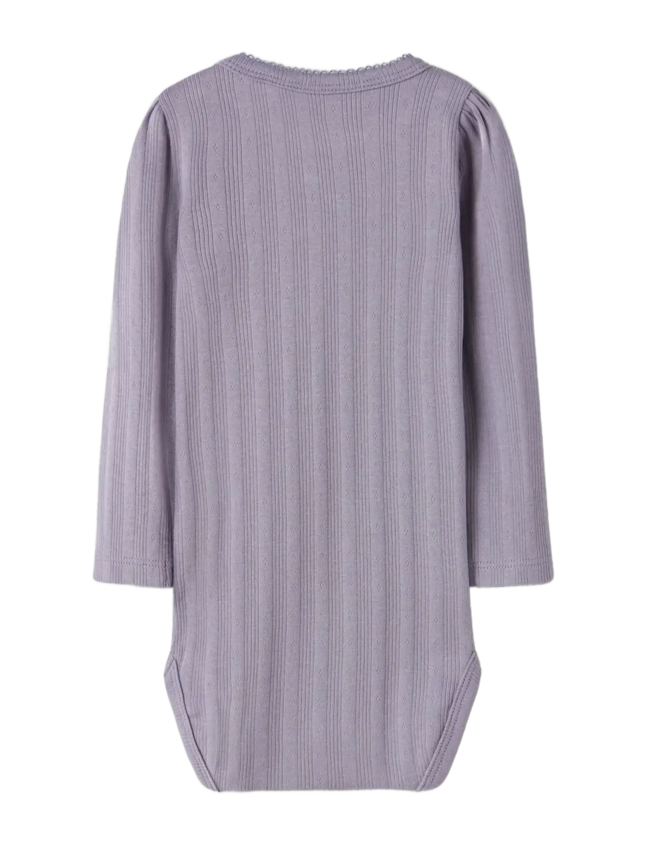 name it - NBFTURBINE LS BODY - langärmelige bodys - lavender gray - 2