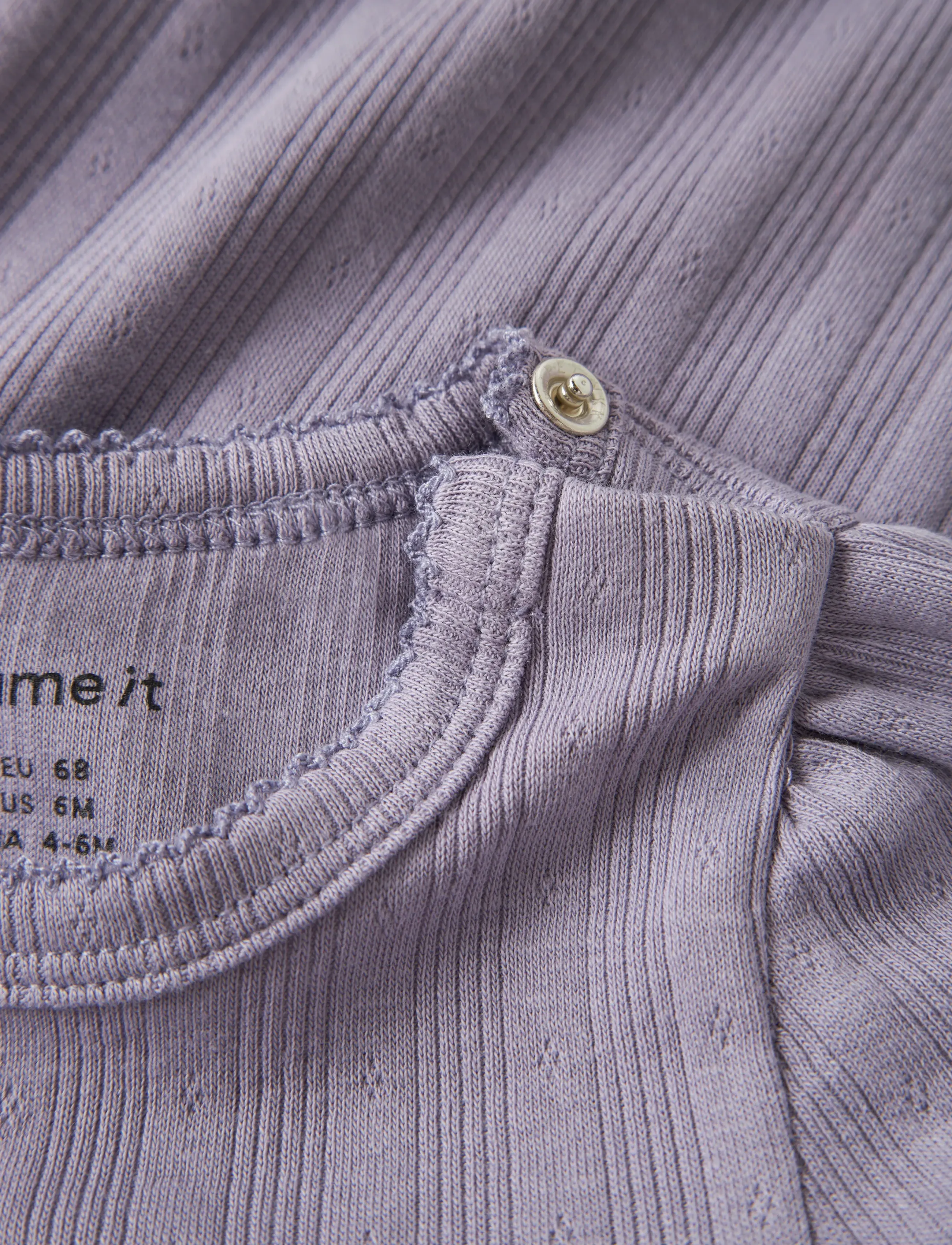 name it - NBFTURBINE LS BODY - langärmelige bodys - lavender gray - 3