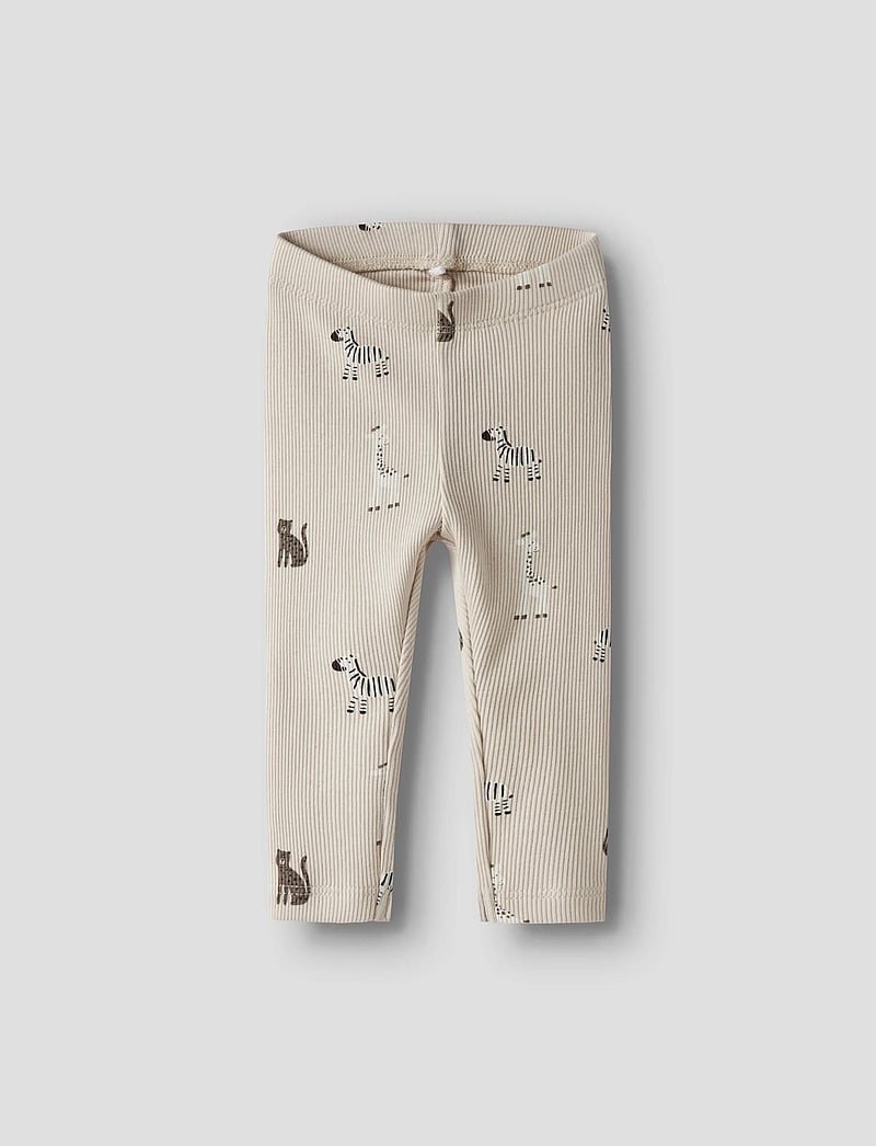 name it - NBNTOLLA LEGGING - leggings - summer sand - 0