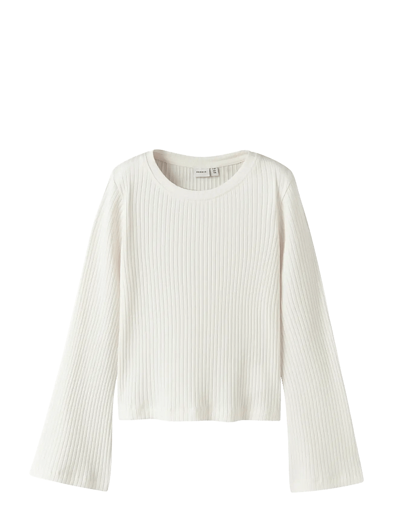 name it - NKFOKALO LS SHORT TOP - långärmade t-shirts - jet stream - 1