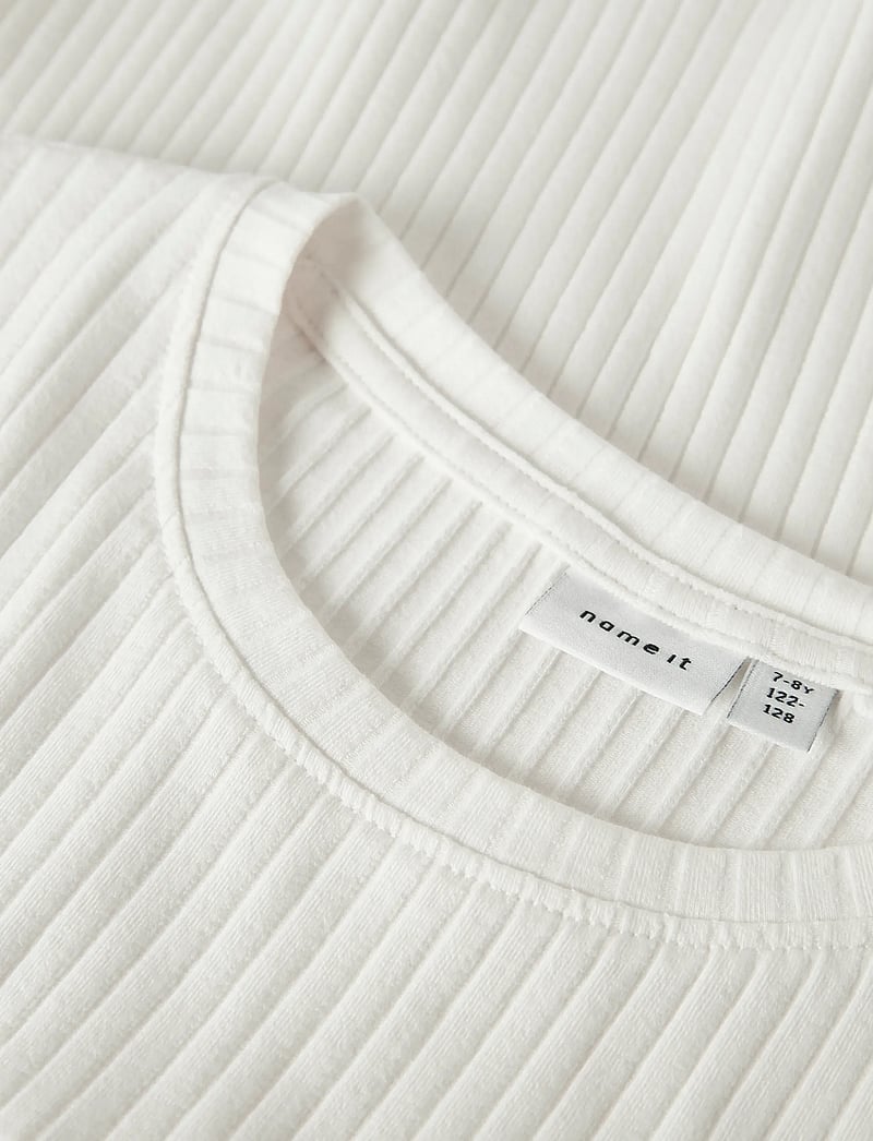 name it - NKFOKALO LS SHORT TOP - långärmade t-shirts - jet stream - 3