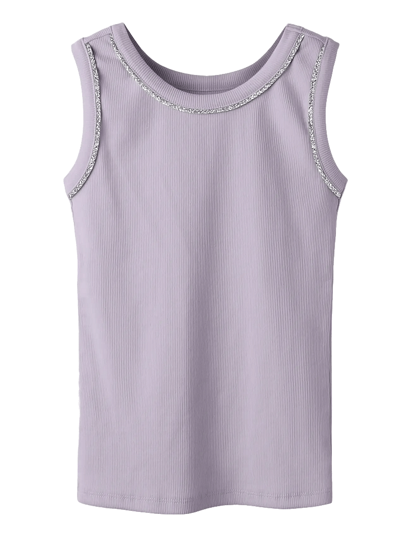 name it - NKFJANNY SL TOP - misty lilac - 0