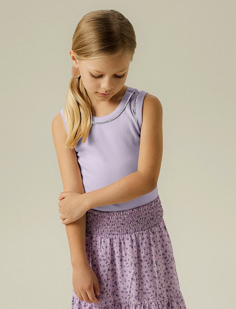 name it - NKFJANNY SL TOP - misty lilac - 3
