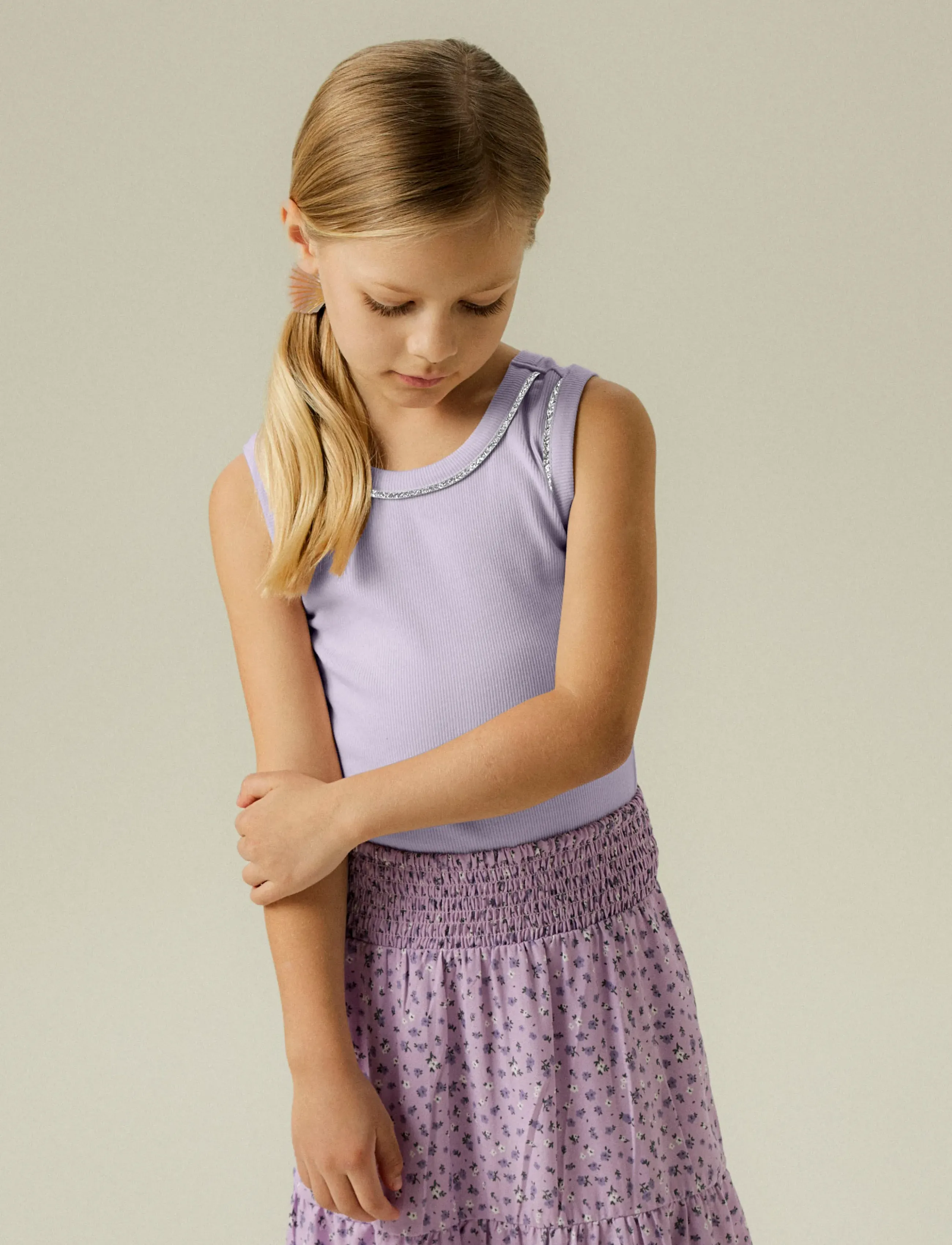 name it - NKFJANNY SL TOP - Ærmeløse - misty lilac - 3
