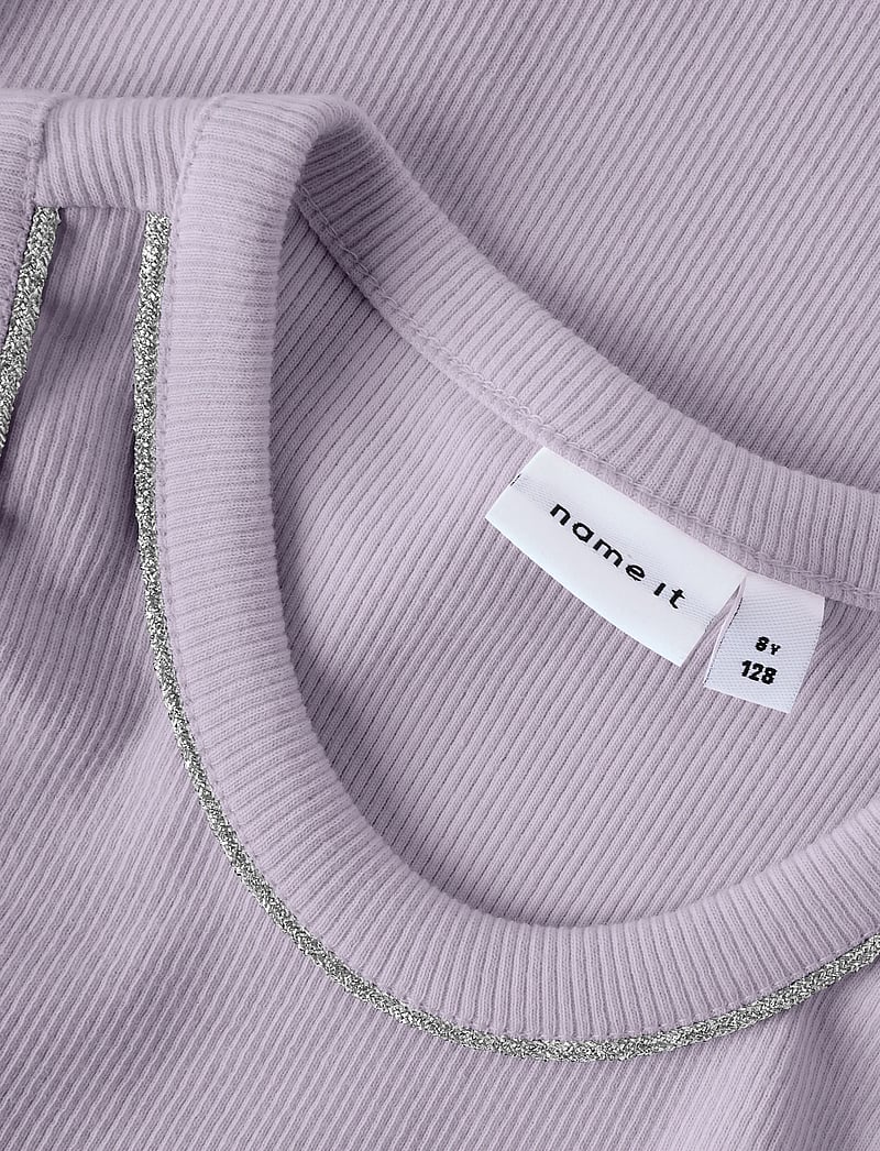 name it - NKFJANNY SL TOP - misty lilac - 4