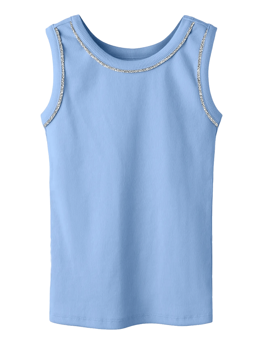 name it - NKFJANNY SL TOP - Õlapaeltega topid - serenity - 0