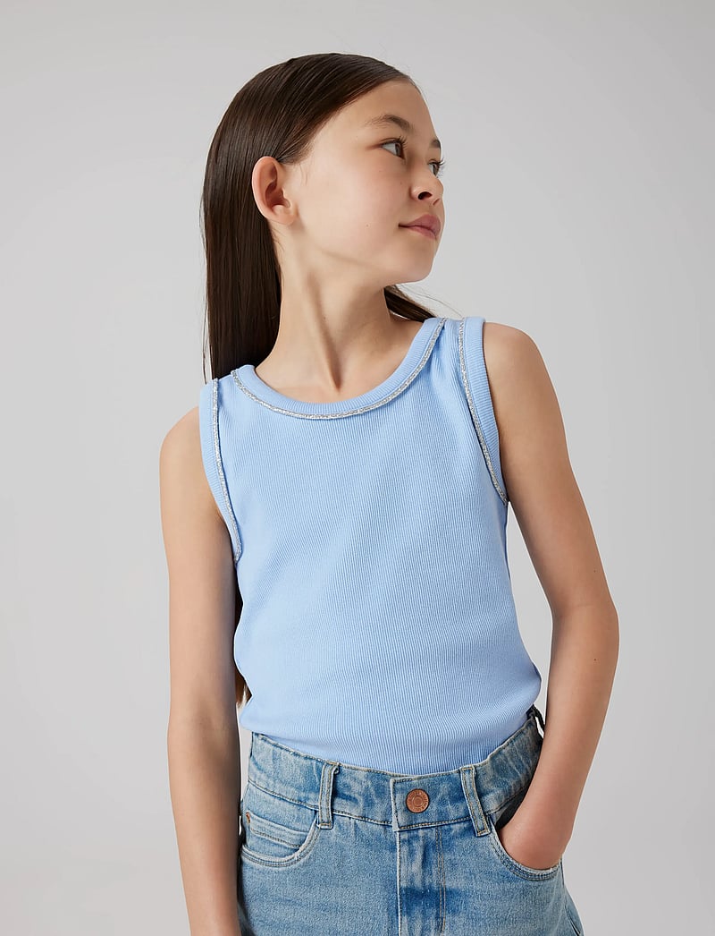 name it - NKFJANNY SL TOP - tanktops - serenity - 2