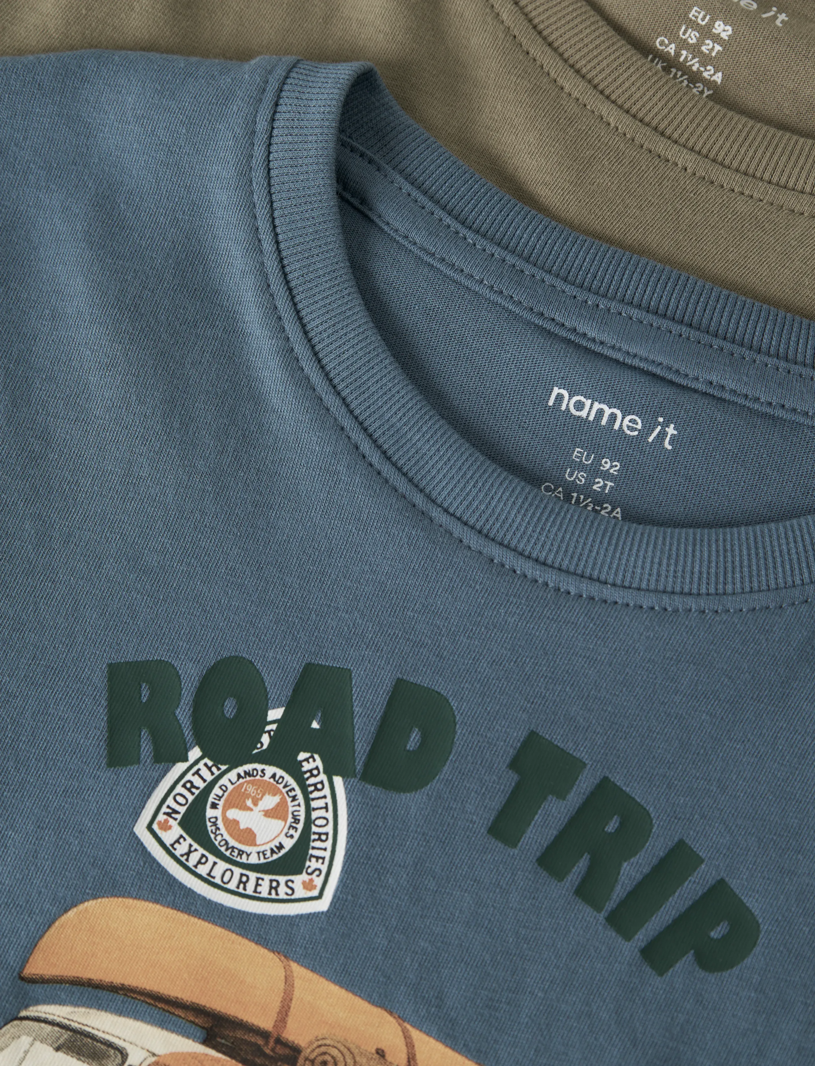 name it - NMMVOTO 2P LS NREG TOP - langærmede t-shirts - blue mirage - 3