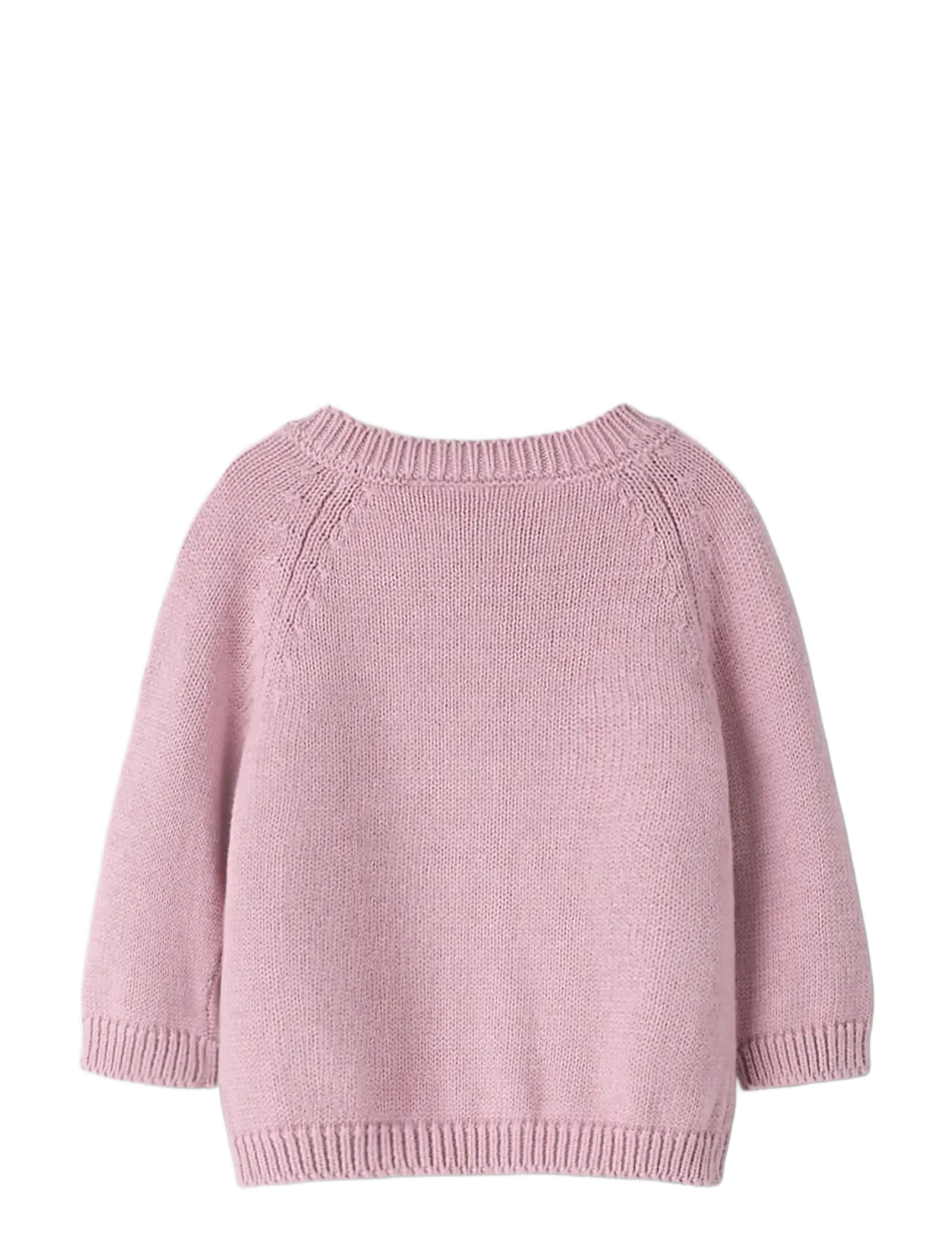 name it - NBFTIFLOW LS KNIT CARD - cardigans - dawn pink - 2