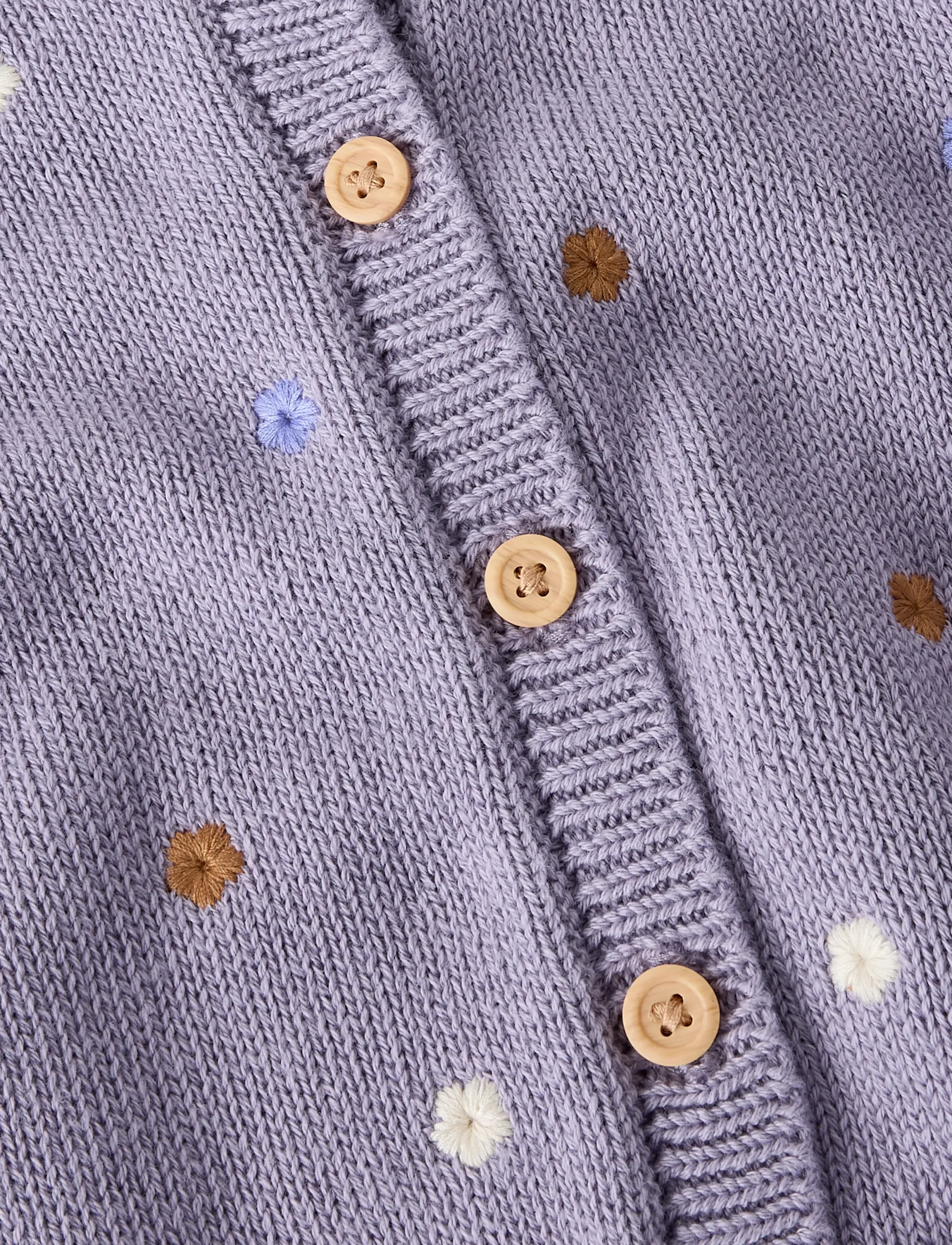 name it - NBFTIFLOW LS KNIT CARD - koftor - lavender gray - 3