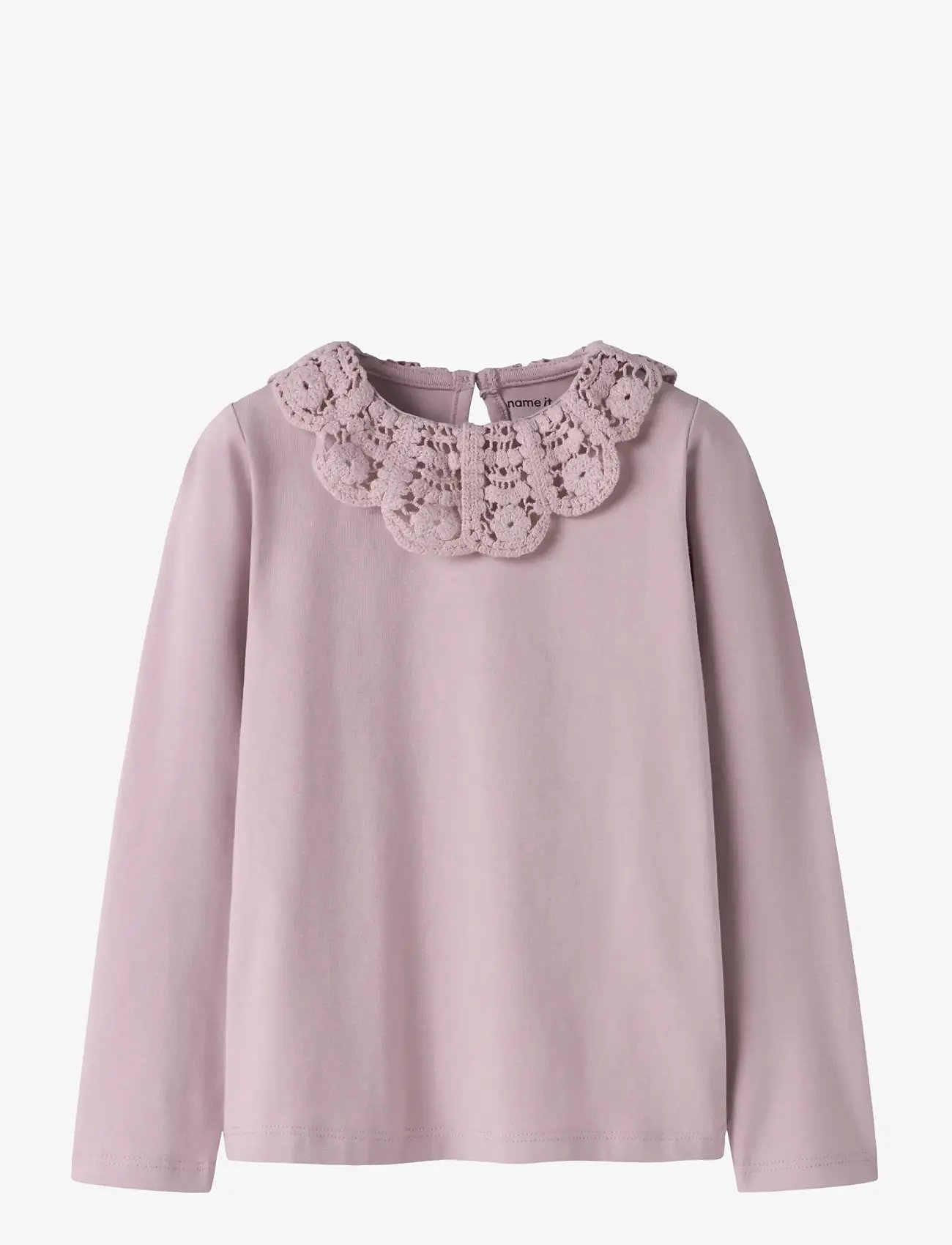 name it - NMFTUAJA LS TOP - langærmede t-shirts - dawn pink - 0