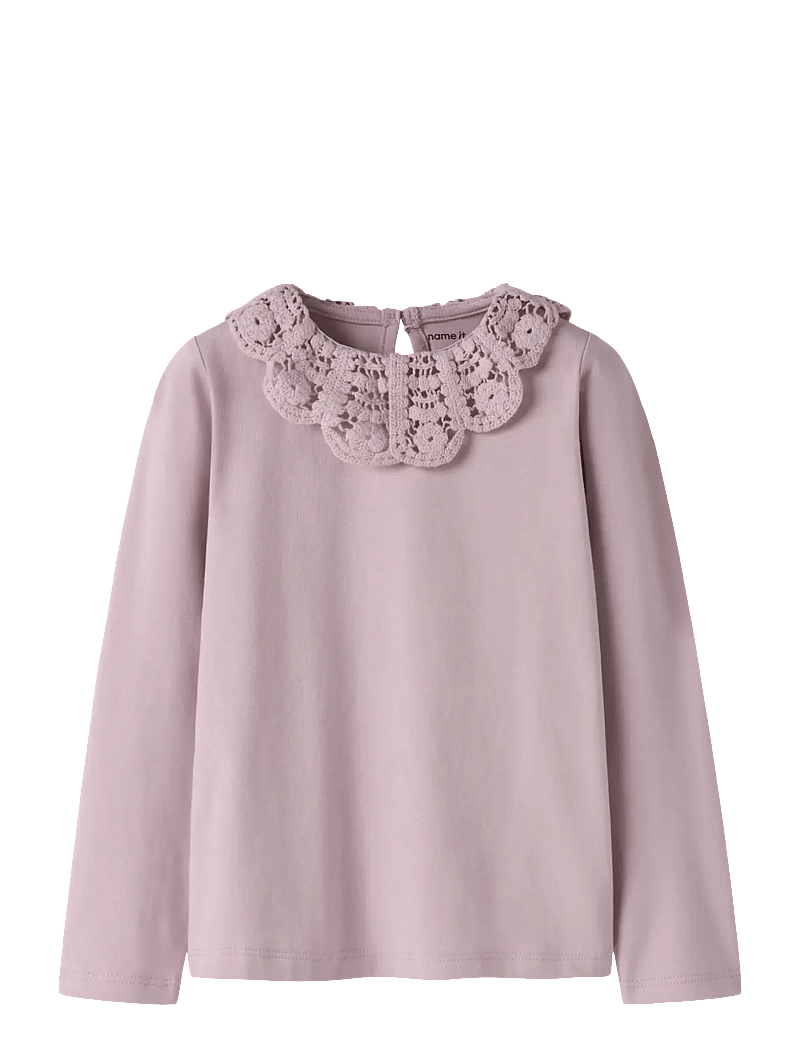 name it - NMFTUAJA LS TOP - langärmelig - dawn pink - 0