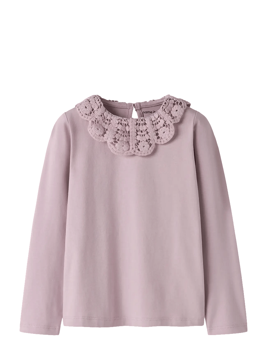 name it - NMFTUAJA LS TOP - langärmelig - dawn pink - 0