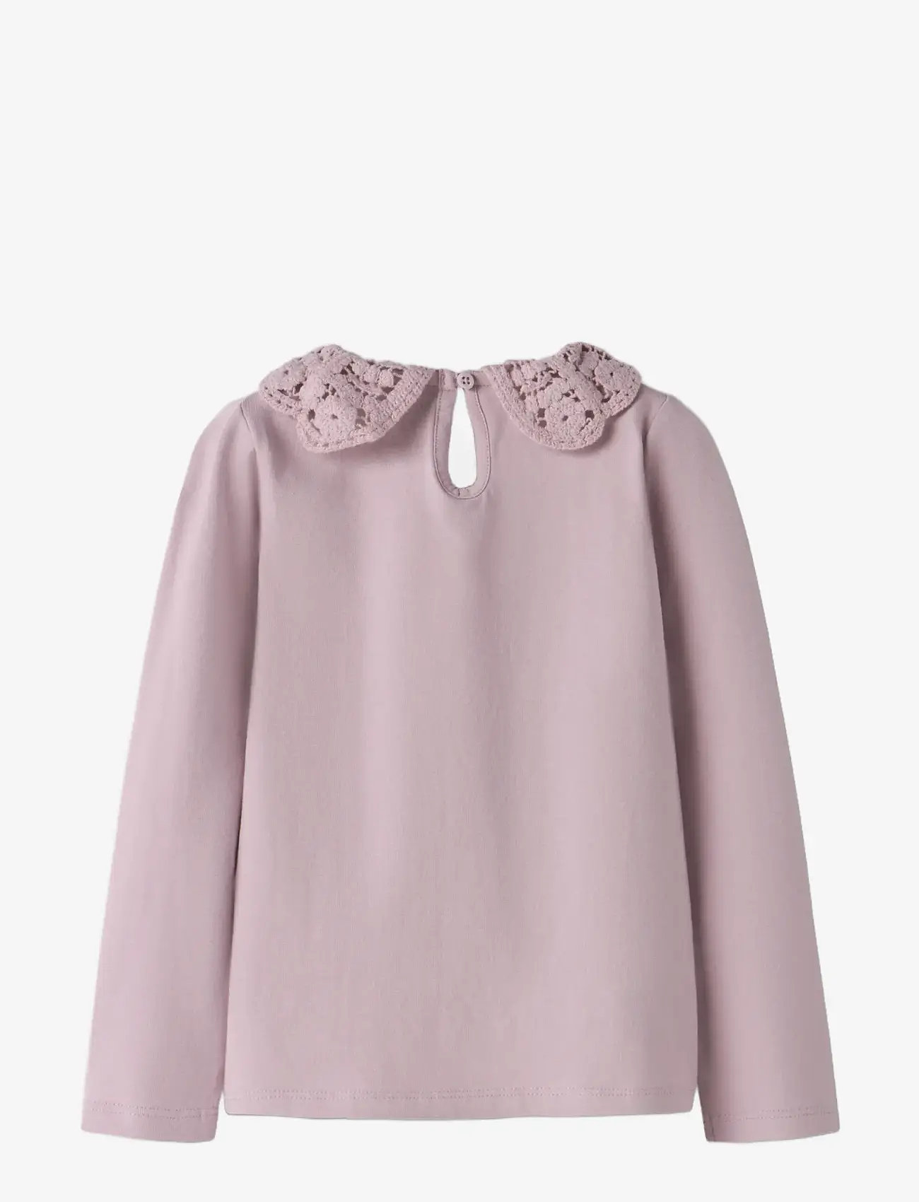 name it - NMFTUAJA LS TOP - langærmede t-shirts - dawn pink - 1