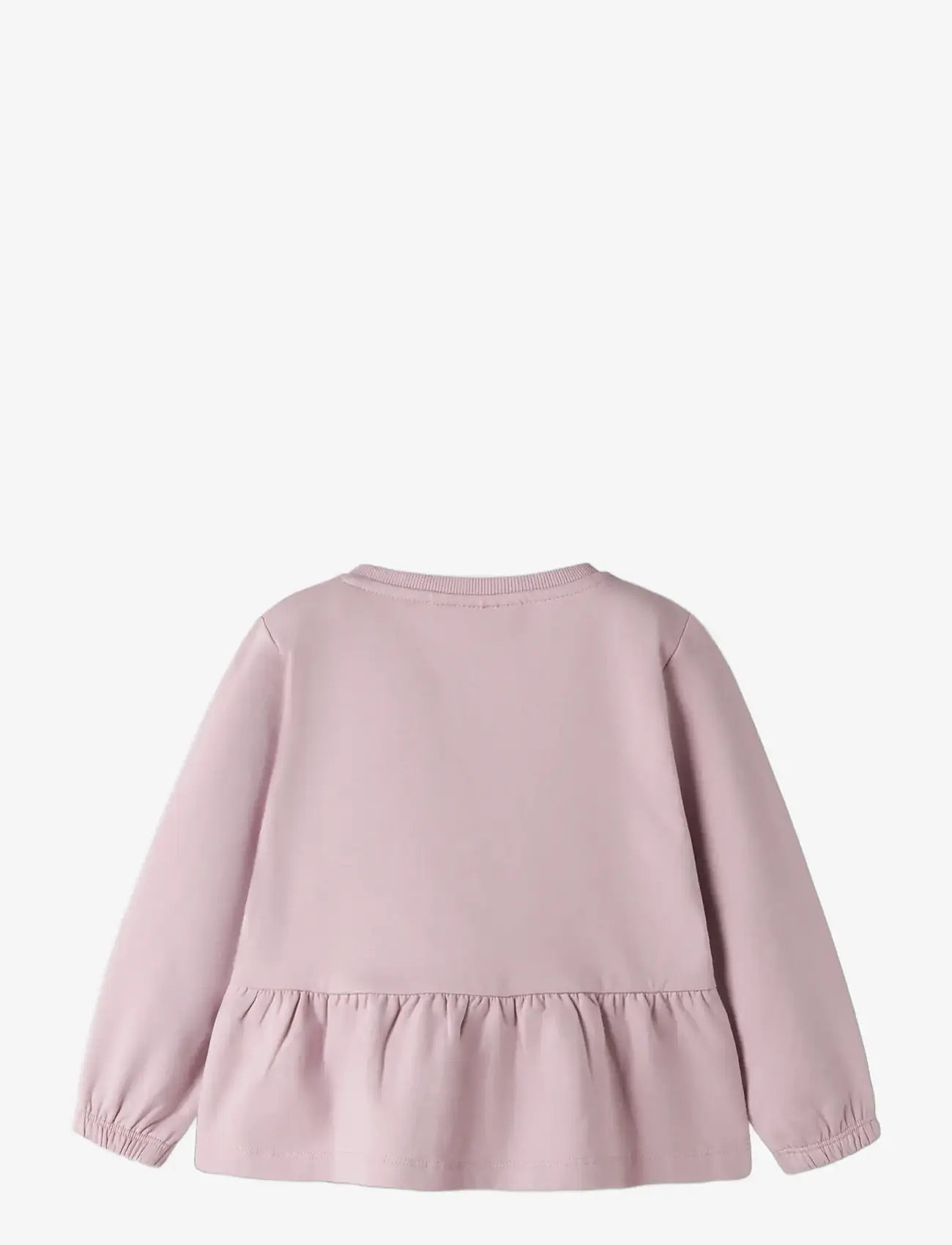 name it - NMFTAIKA SWEAT CARD BRU - dressipluusid - dawn pink - 1