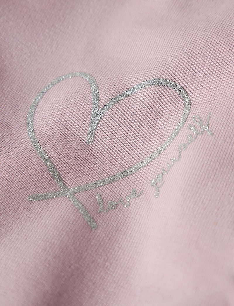 name it - NMFTAIKA SWEAT CARD BRU - sweatshirts - dawn pink - 2