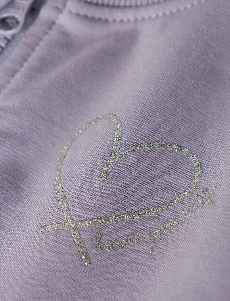 name it - NMFTAIKA SWEAT CARD BRU - bluzy - lavender gray - 2