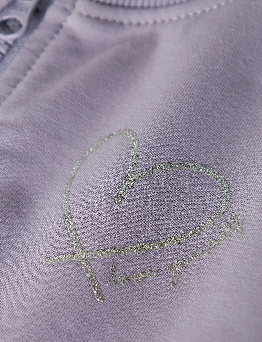 name it - NMFTAIKA SWEAT CARD BRU - sweatshirts - lavender gray - 2