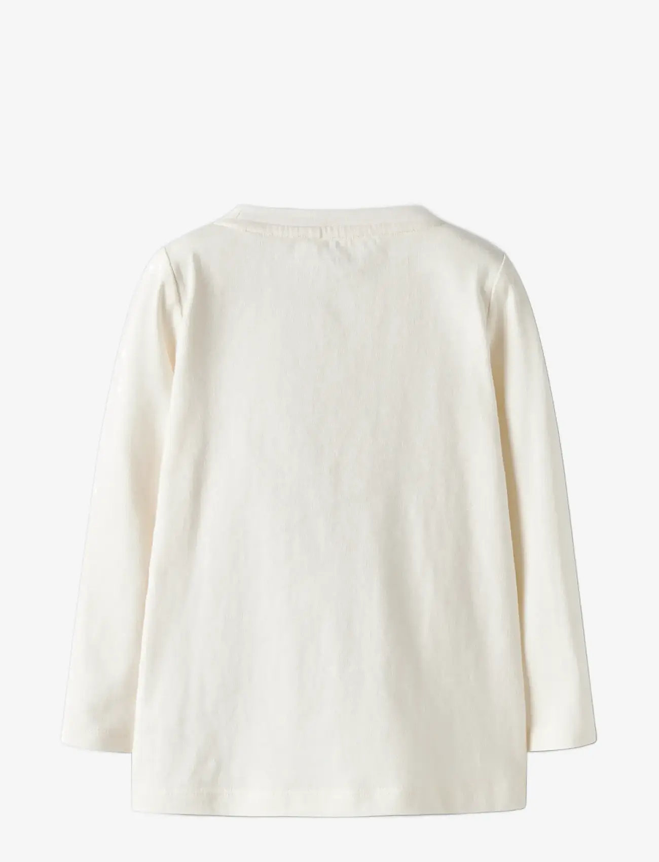 name it - NMFTELIA LS TOP BOX - langærmede t-shirts - cloud dancer - 1