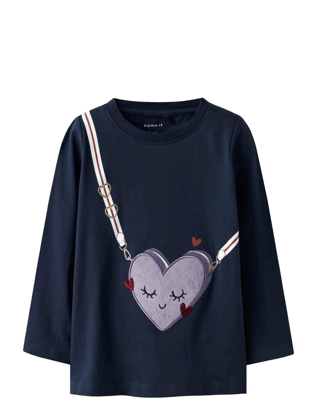 name it NMFTELIA LS TOP BOX - Kläder - NAVY BLAZER / navy