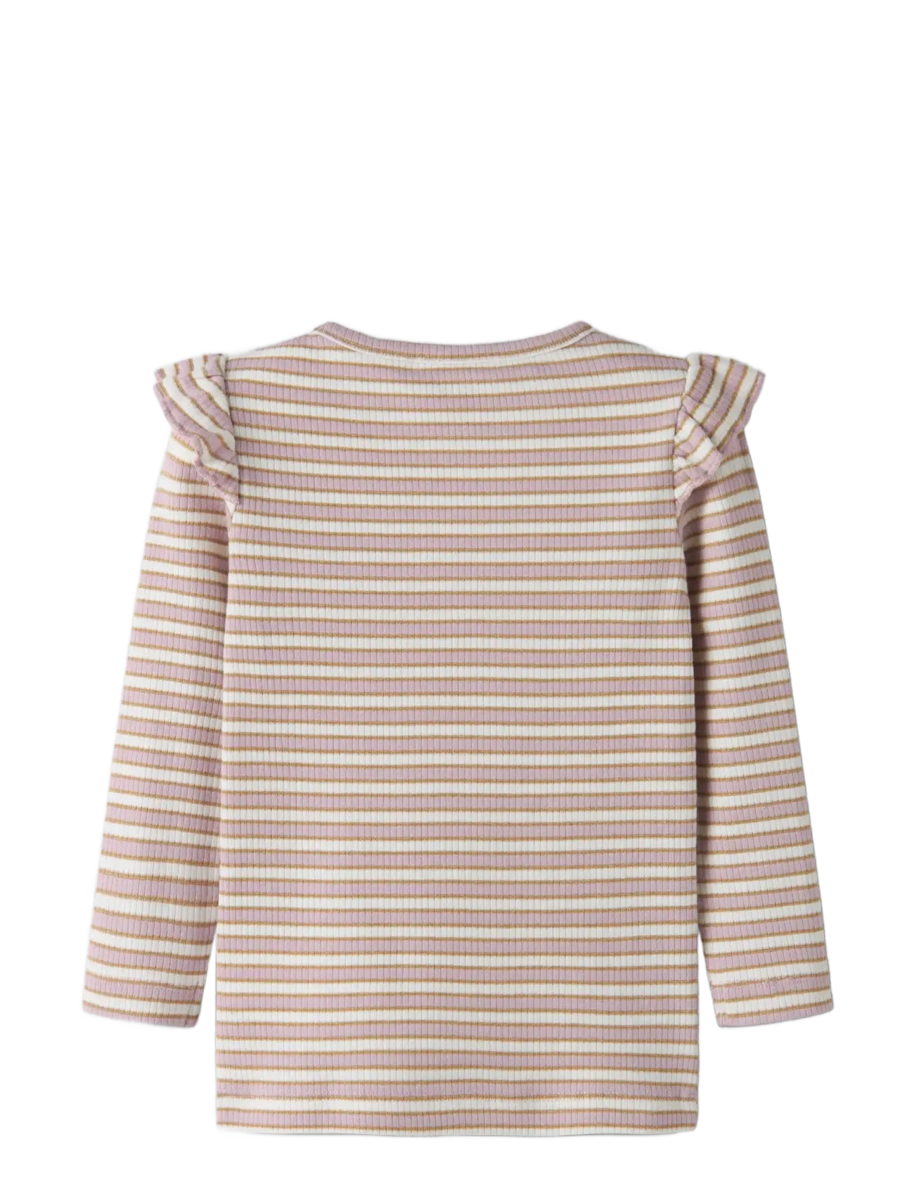name it - NMFTAIAS LS SLIM TOP - long-sleeved t-shirts - dawn pink - 1