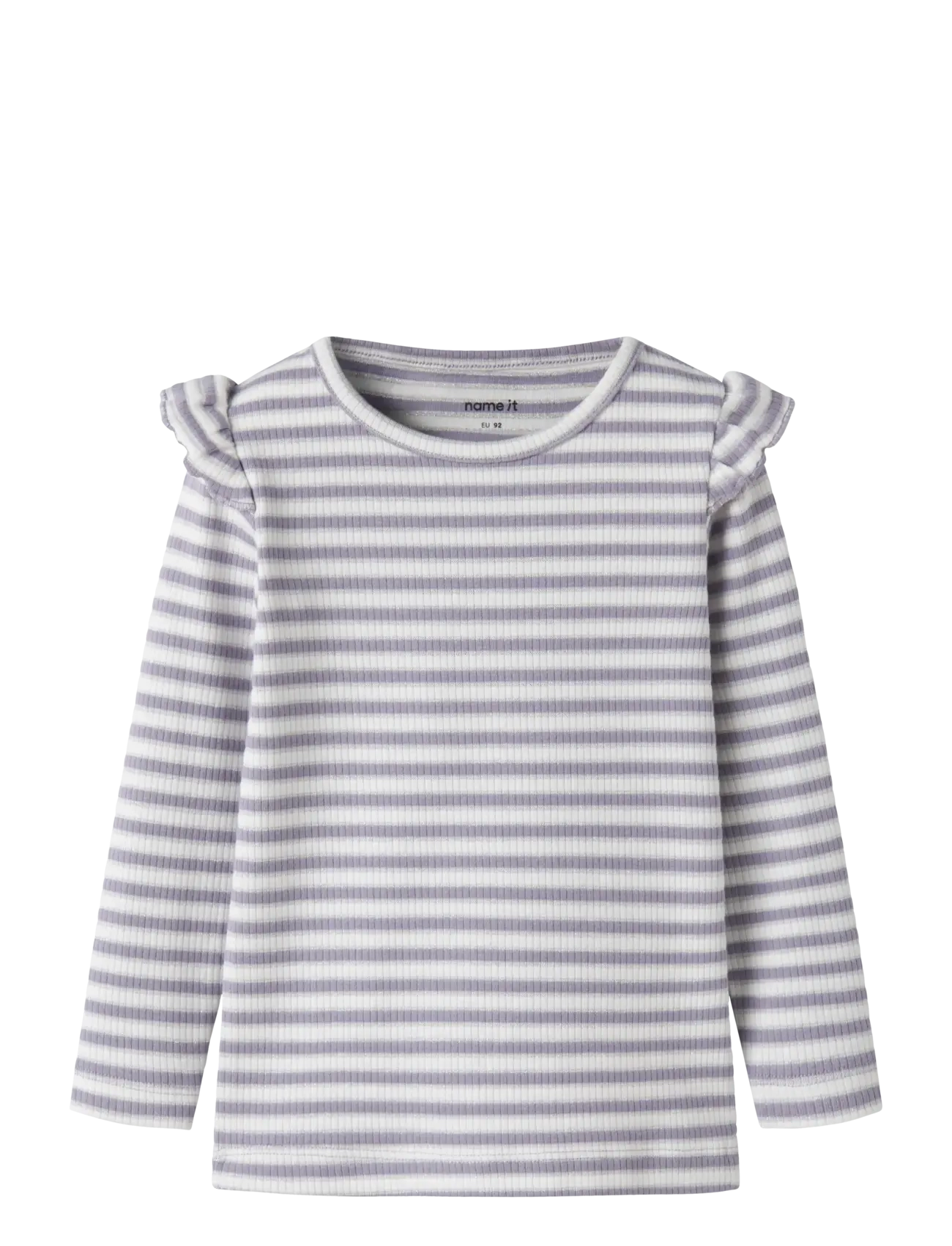 name it NMFTAIAS LS SLIM TOP - Shop by age - LAVENDER GRAY / purple