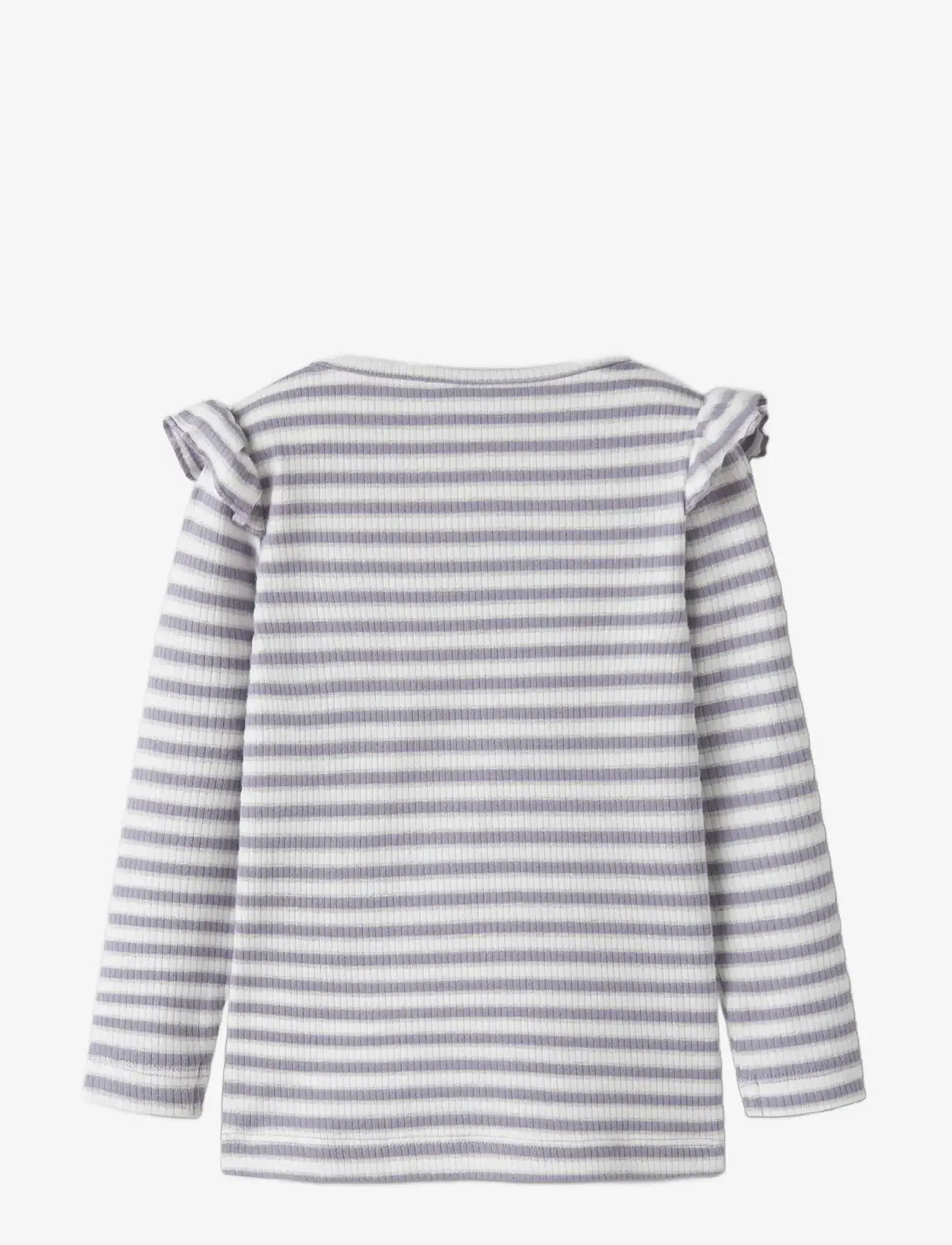 name it - NMFTAIAS LS SLIM TOP - langærmede t-shirts - lavender gray - 1