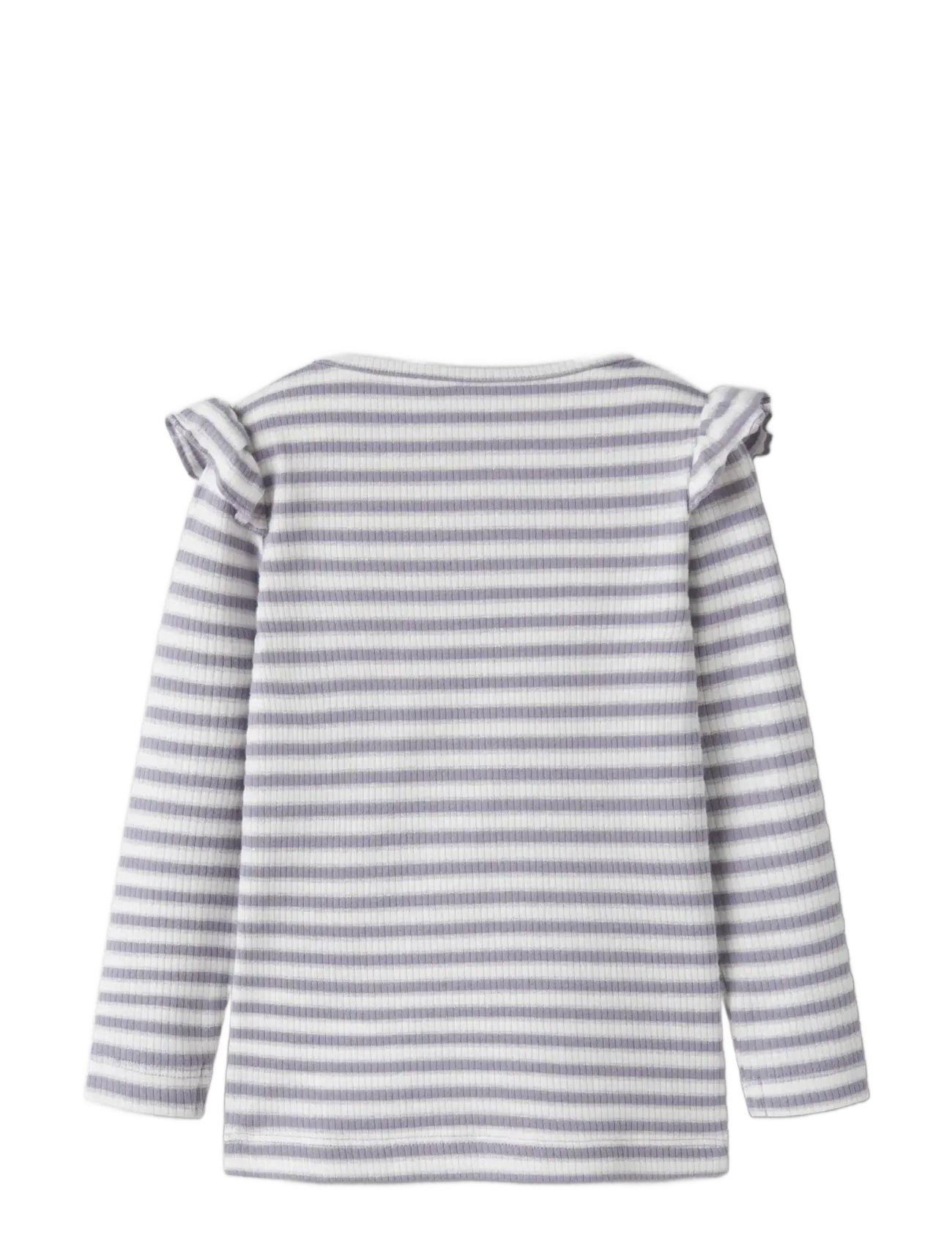 name it - NMFTAIAS LS SLIM TOP - pikkade varrukatega t-särgid - lavender gray - 1