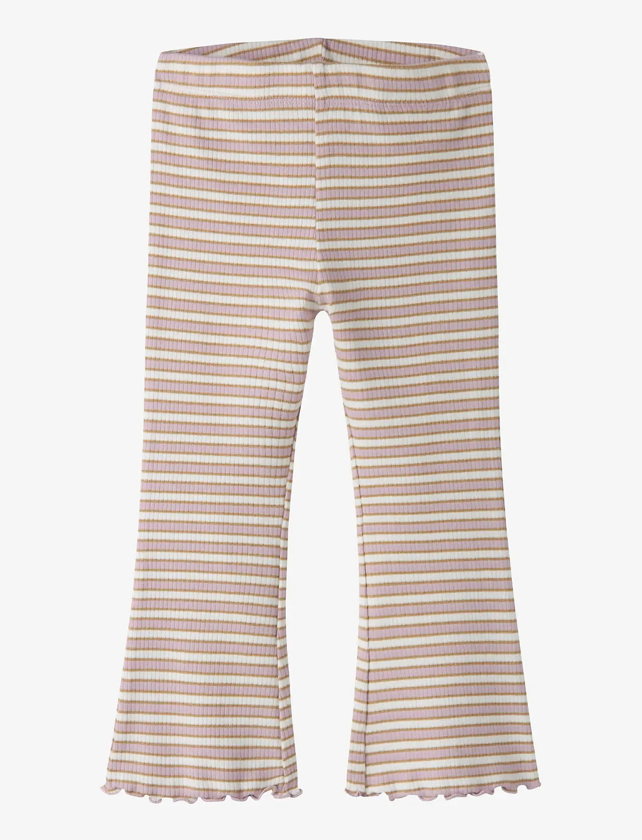 name it - NMFTAIAS FLARE PANT - efterårstøj - dawn pink - 0