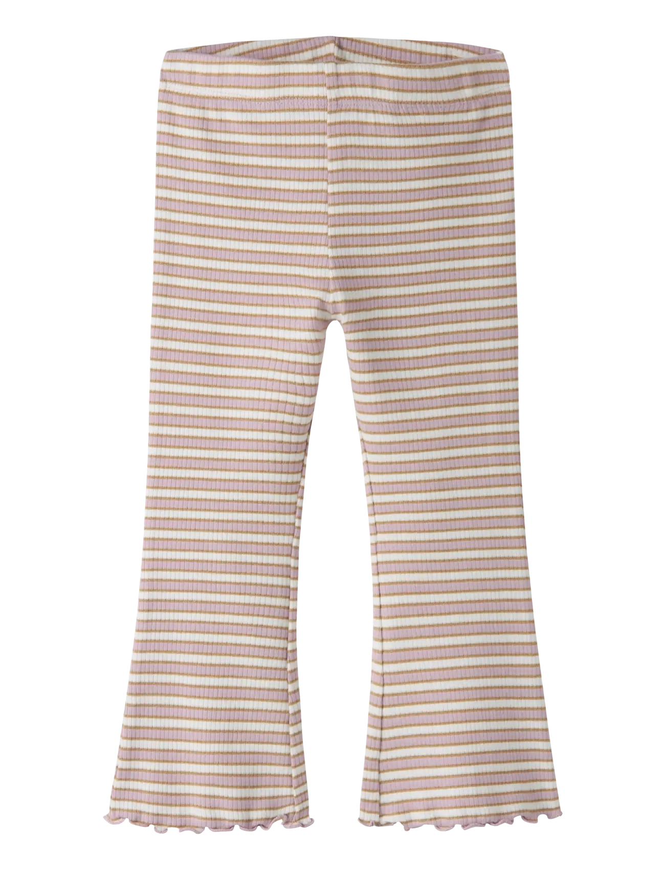 name it NMFTAIAS FLARE PANT - Leggings - DAWN PINK / pink/rose