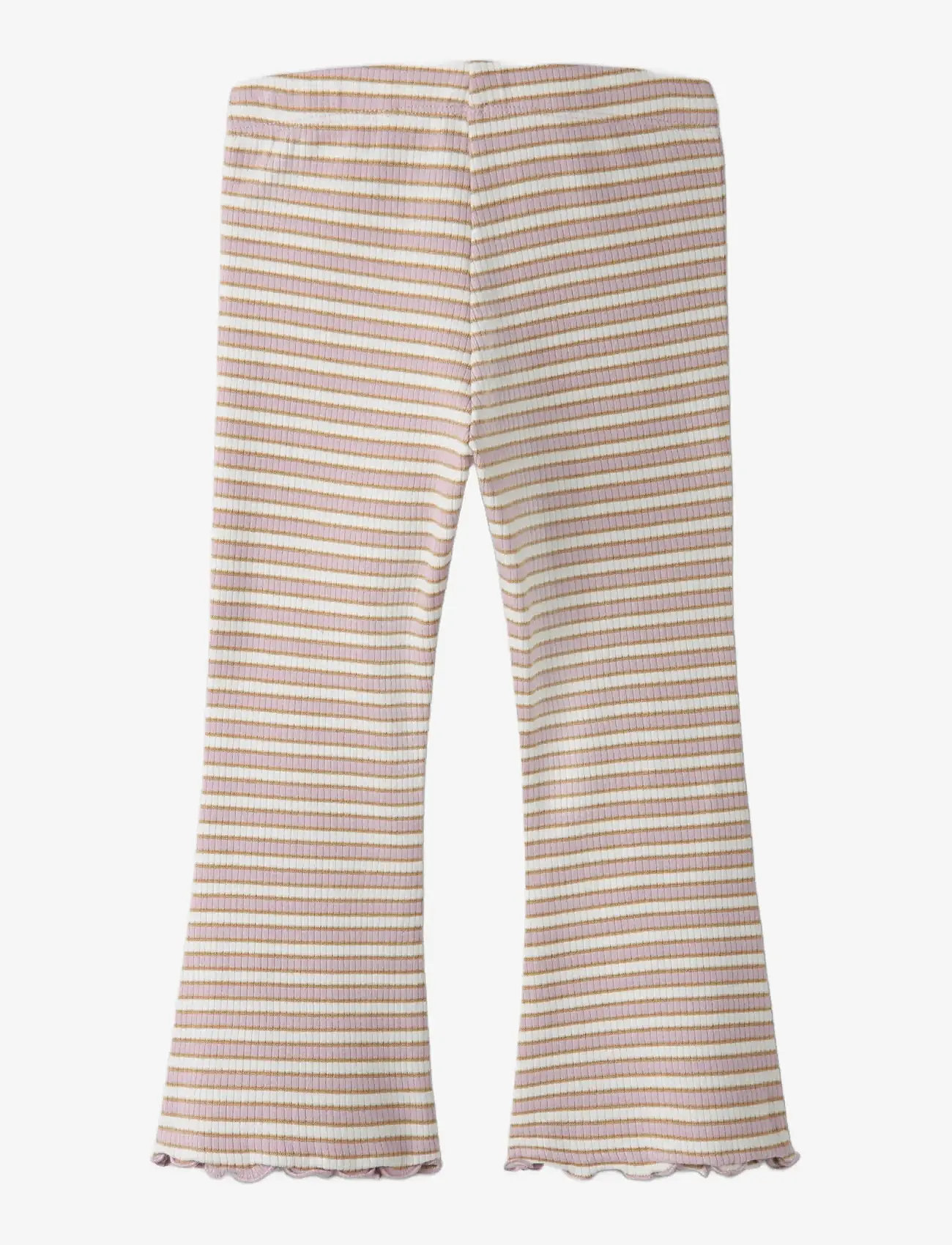 name it - NMFTAIAS FLARE PANT - efterårstøj - dawn pink - 1