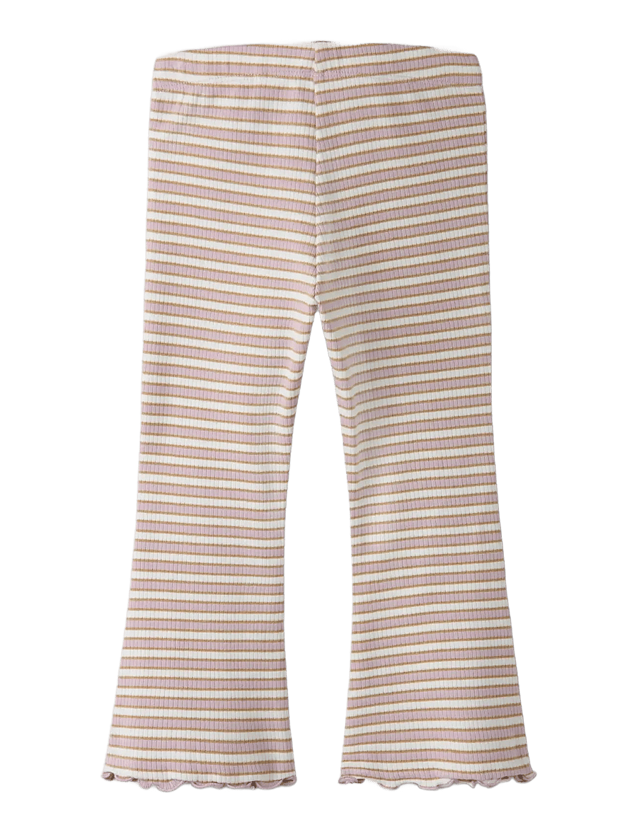 name it - NMFTAIAS FLARE PANT - leggings - dawn pink - 1