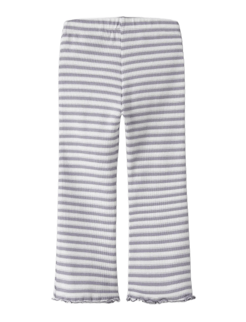 name it - NMFTAIAS FLARE PANT - leggings - lavender gray - 1