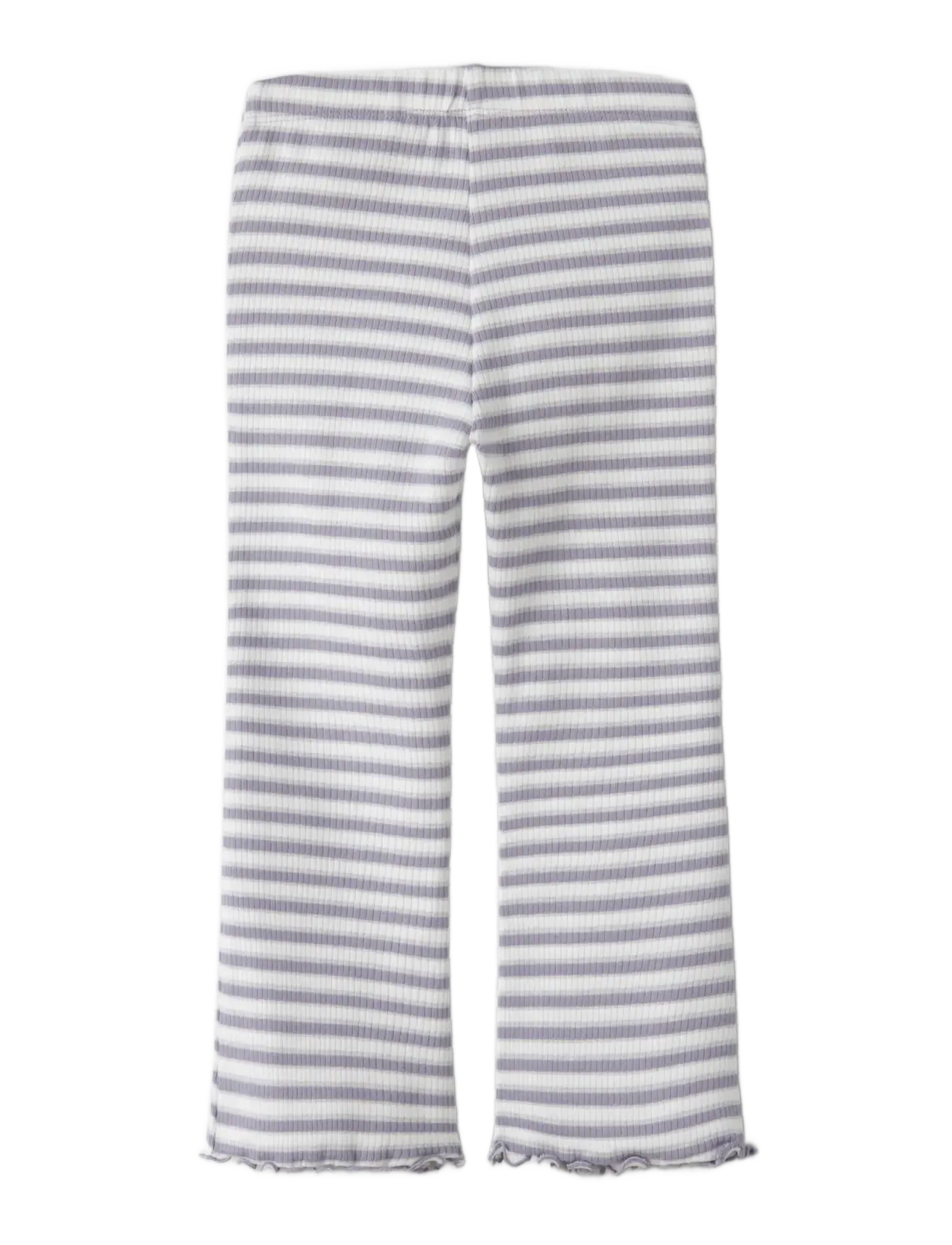 name it - NMFTAIAS FLARE PANT - leggings - lavender gray - 1