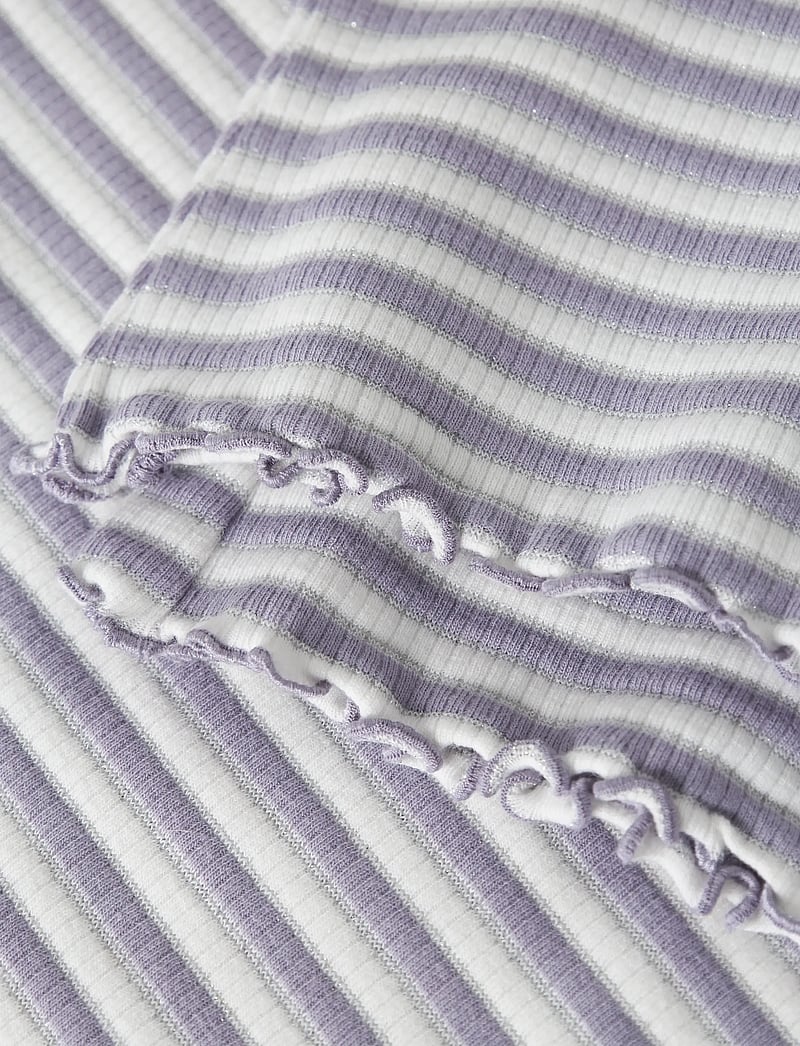 name it - NMFTAIAS FLARE PANT - leggings - lavender gray - 2