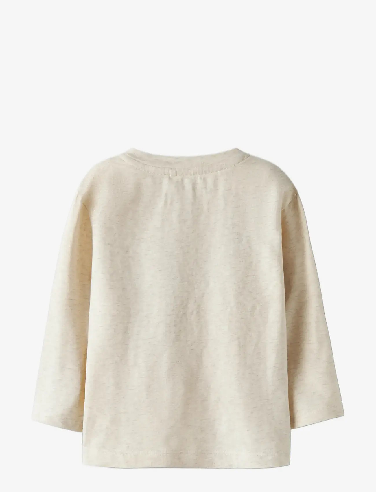 name it - NMMTAMIR LS NREG TOP BOX - langærmede t-shirts - peyote melange - 1