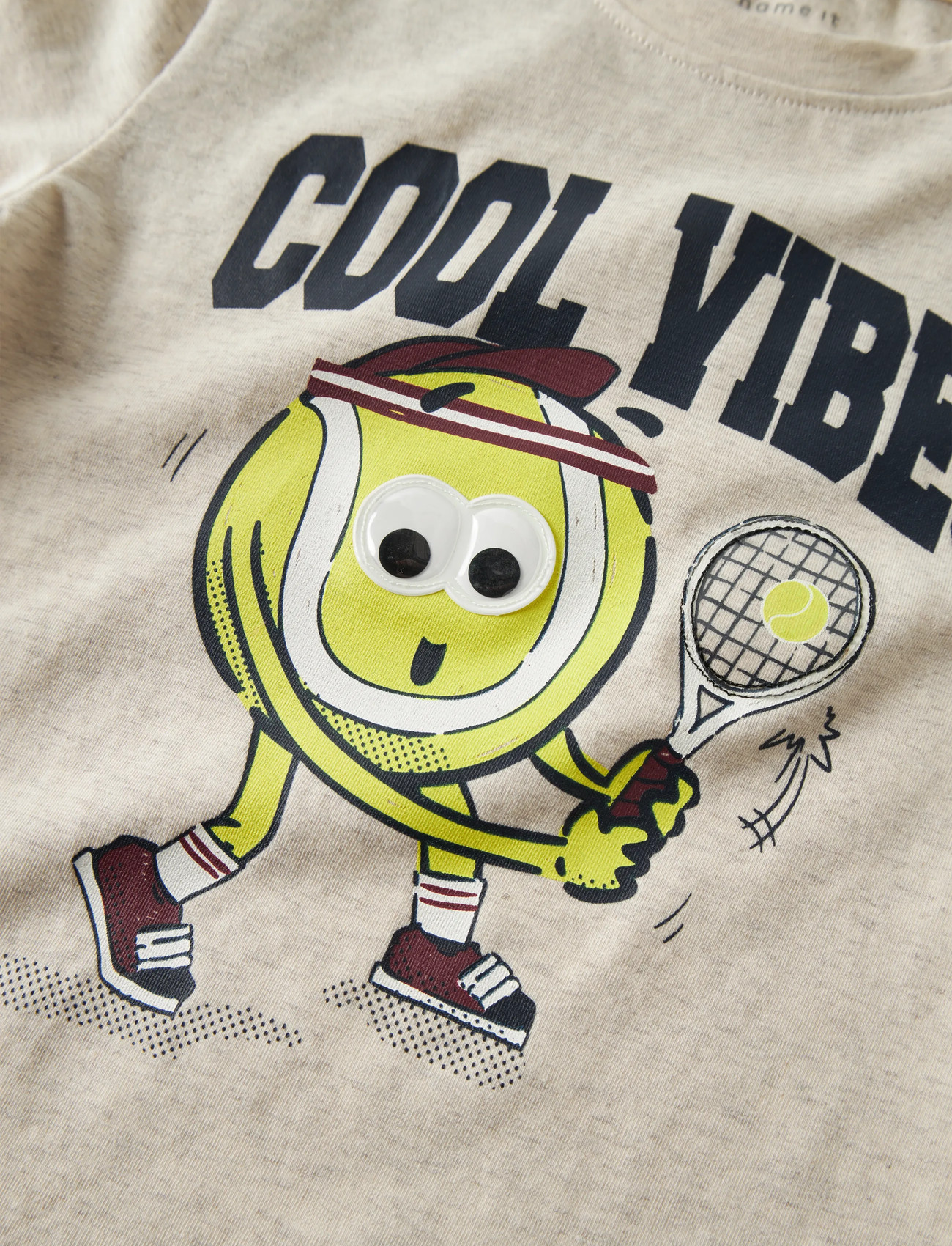 name it - NMMTAMIR LS NREG TOP BOX - langærmede t-shirts - peyote melange - 2