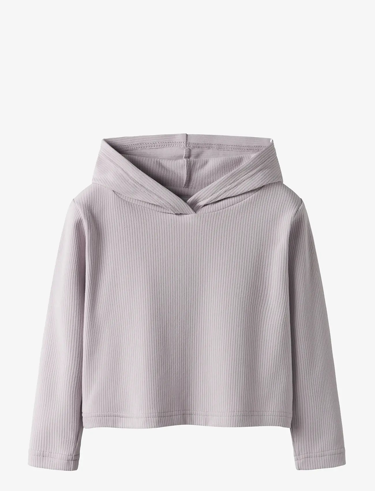 name it - NMFTELLA LS TOP WH - lilac marble - 0