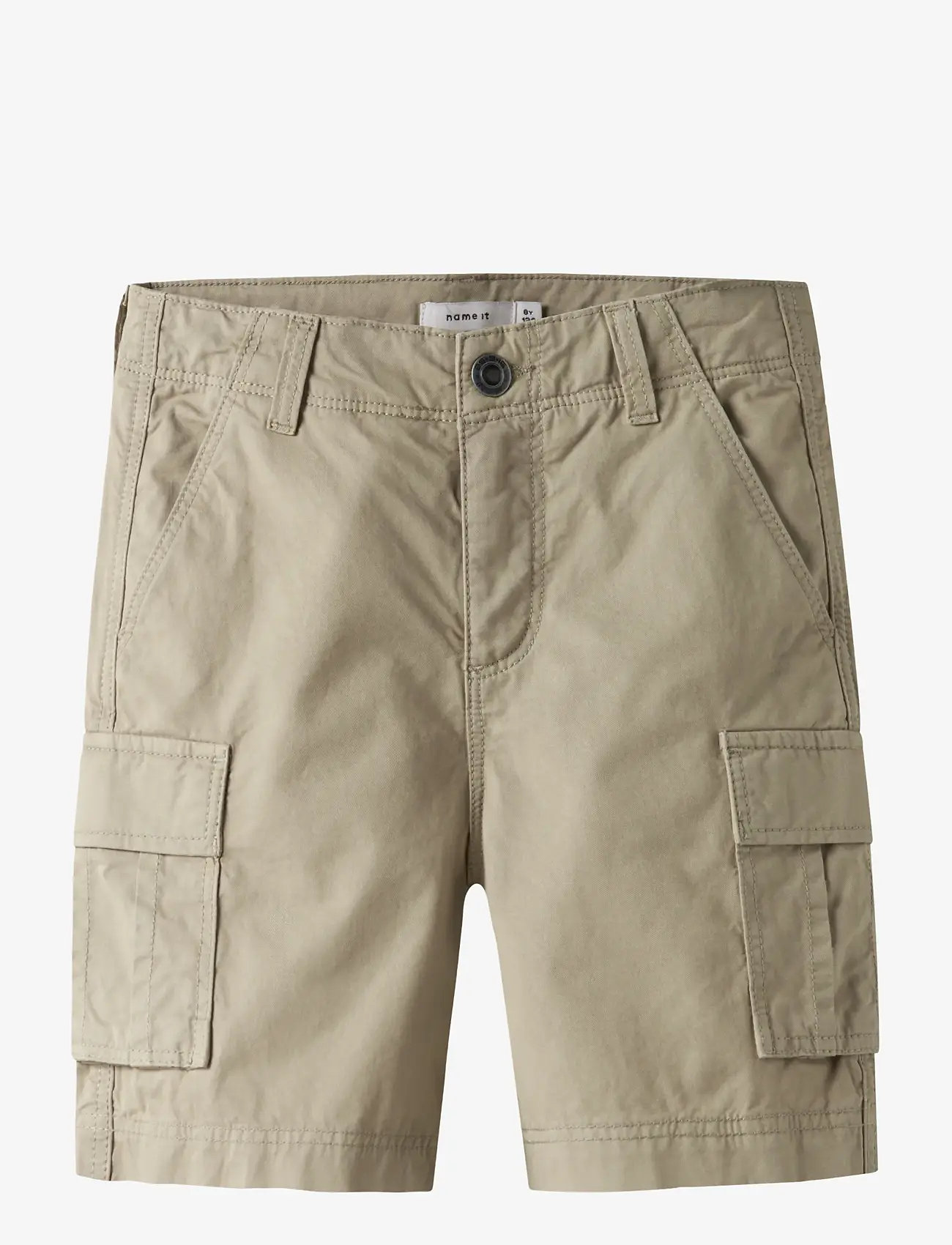 name it - NKMRYAN STRAIGHT CARGO SHORTS 1060-DN TB - cargo shorts - aluminium - 0