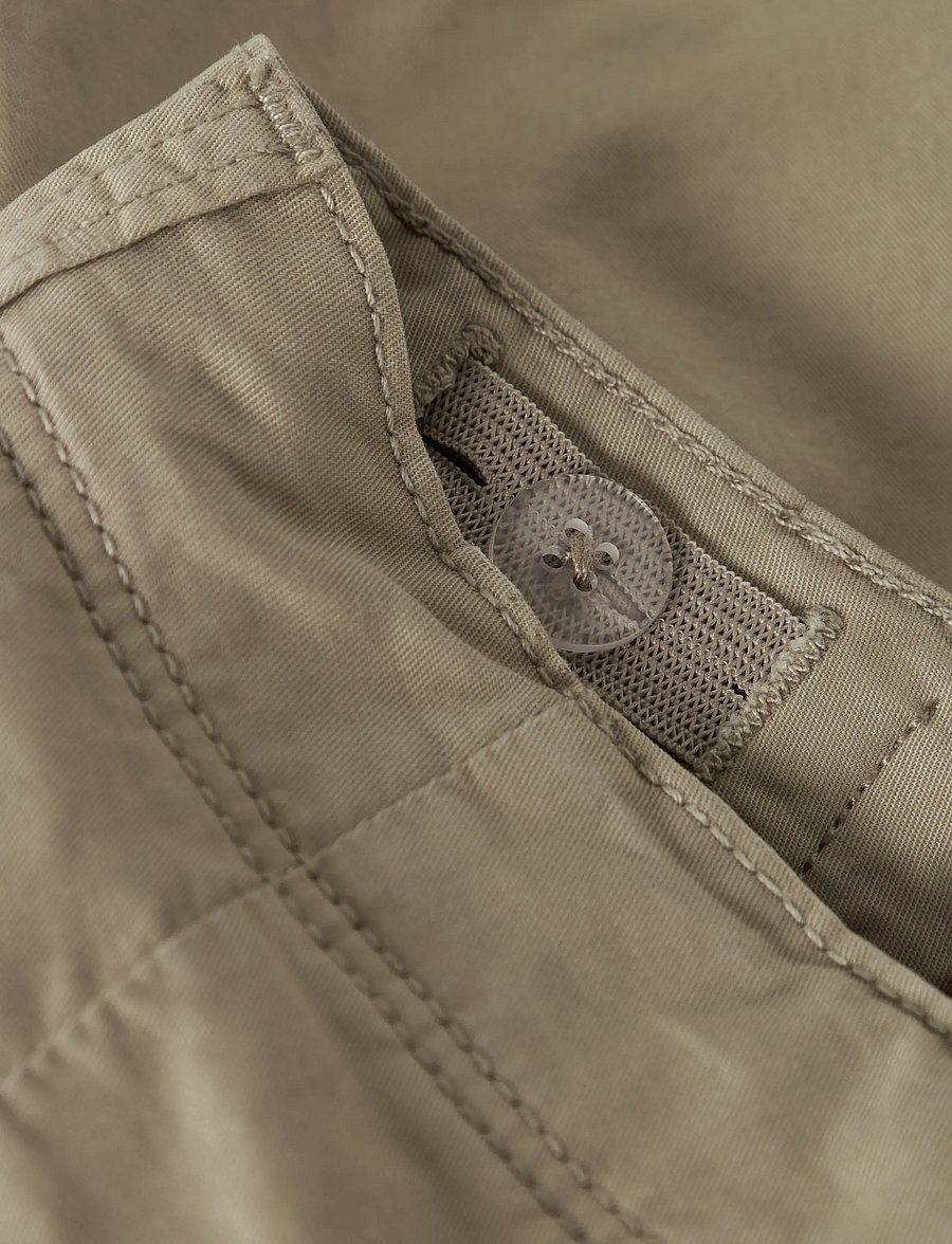 name it - NKMRYAN STRAIGHT CARGO SHORTS 1060-DN TB - cargo shorts - aluminium - 3