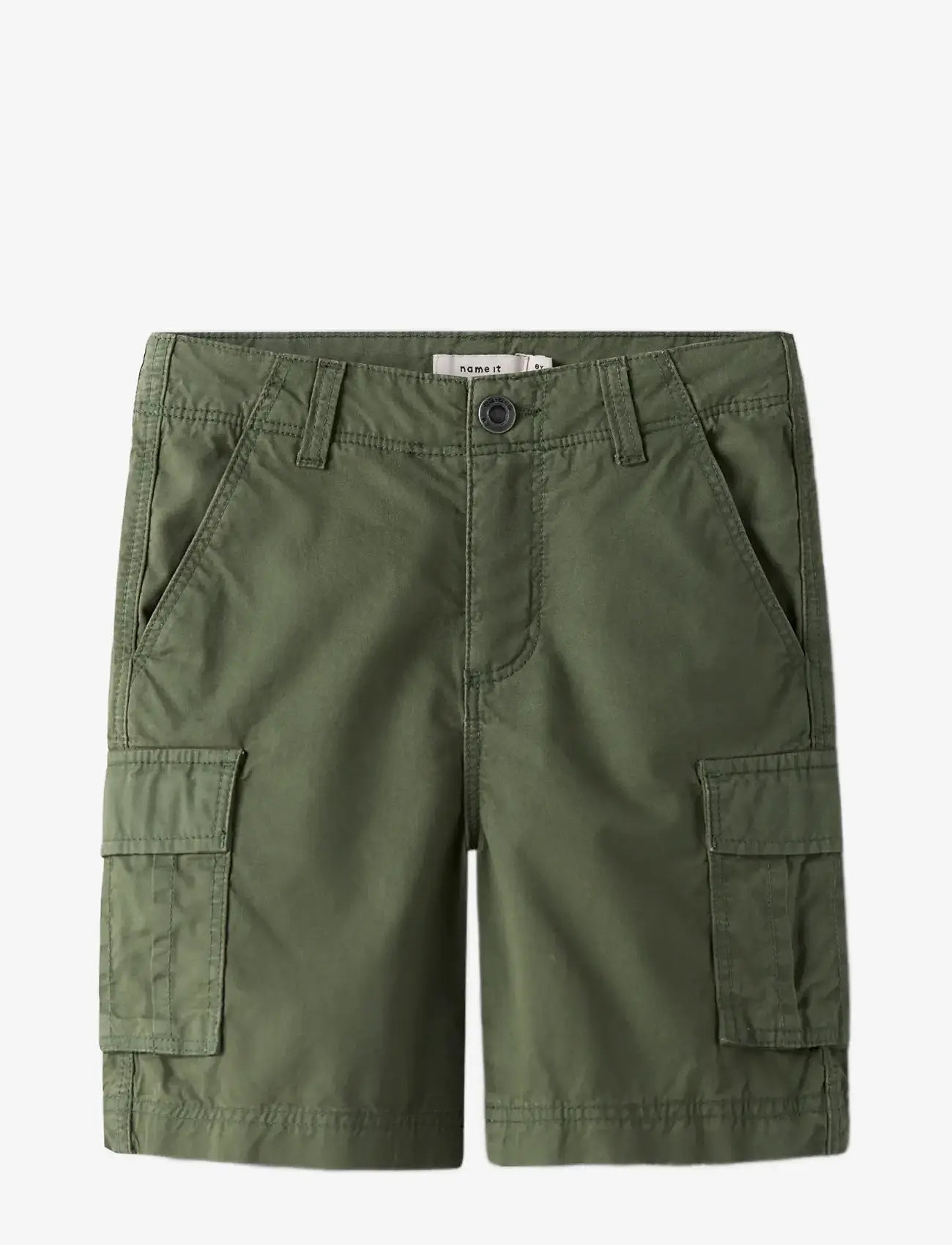 name it - NKMRYAN STRAIGHT CARGO SHORTS 1060-DN TB - cargo shorts - olivine - 2